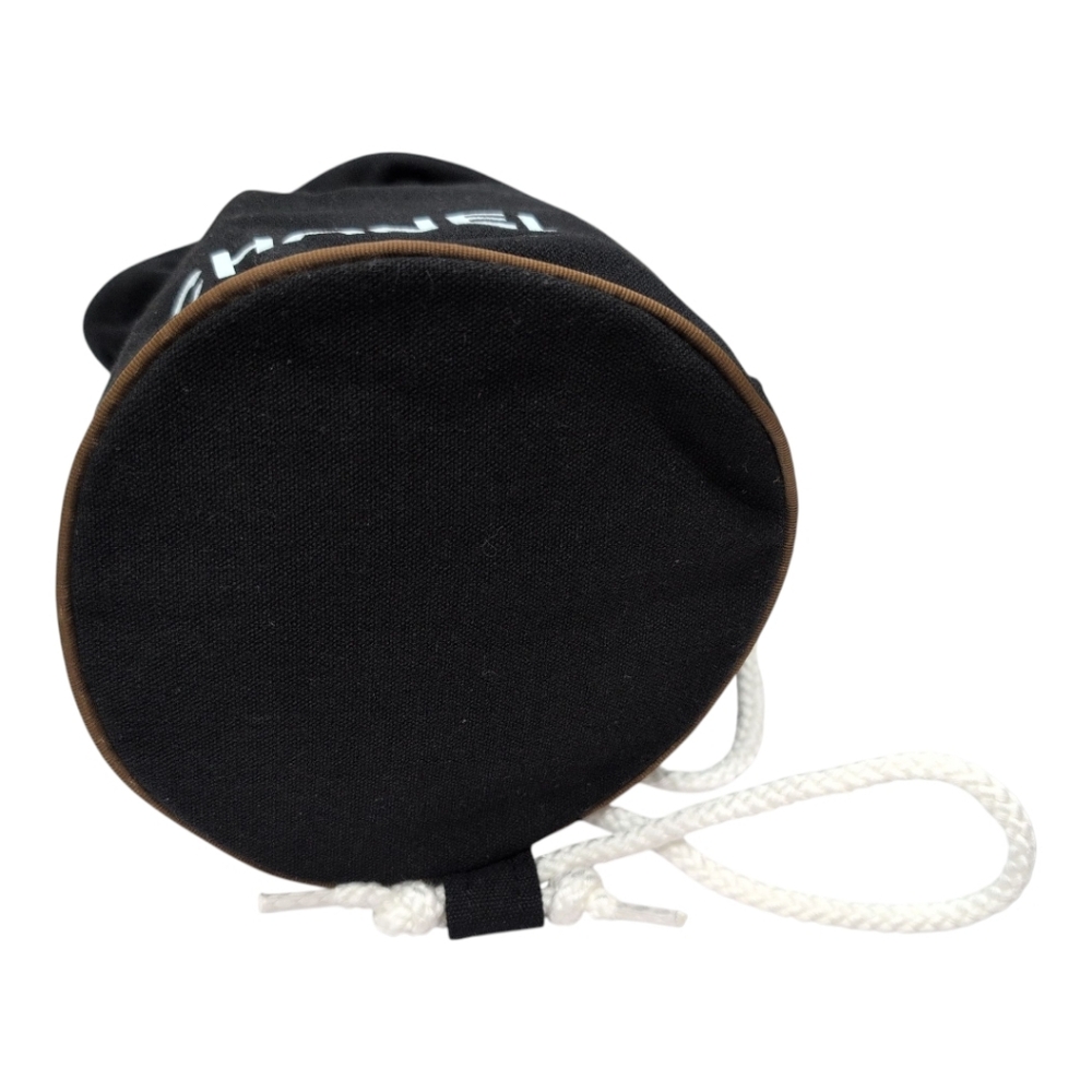 NWOB Chanel Lunch Bag Cooler Insulted Drawstring Rope Backpack Vintage 90 - Picture 2 of 7